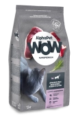 Корм Alphapet WOW Superpremium для взрослых домашних кошек и котов с уткой и...