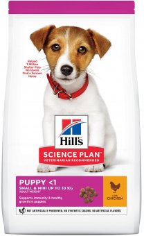 Корм Hill's Science Puppy Small&Mini Breed Chicken для щенков маленьких и миниатюрных пород с курицей