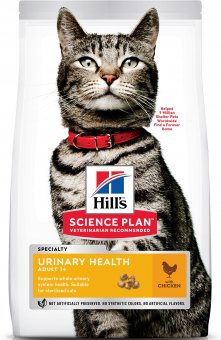 Корм Hill's Science Plan Adult Cat Urinary Health Chicken для взрослых кошек для поддержания здоровья почек с курицей