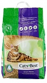 Древесный комкующийся наполнитель Cats Best Smart Pellets для кошачьего туалета