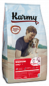 Сухой Корм Karmy Adult Dog Medium для взрослых собак средних пород с индейкой