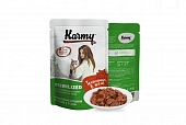 Паучи Karmy Sterilised Cat для стерилизованных кошек и кастрированных котов с телятиной в желе Паучи Karmy Sterilised Cat для стерилизованных кошек и кастрированных котов с телятиной в желе