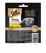 Лакомство Sheba Meaty для кошек мясные палочки с курицей Лакомство Sheba Meaty для кошек мясные палочки с курицей