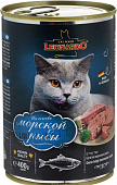 Консервированный корм Leonardo для кошек с мясом и морской рыбой