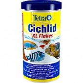 Корм TetraCichlid XL Flakes основной для цихлид и других крупных рыб в виде крупных хлопьев Корм TetraCichlid XL Flakes основной для цихлид и других крупных рыб в виде крупных хлопьев