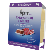 Ламистеры Брит Воздушный паштет для взрослых собак мини пород с чувствительным...