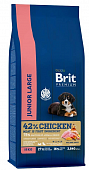 Сухой Корм Brit Premium Puppy & Junior Large & Giant для щенков крупных и гигантских пород с курицей