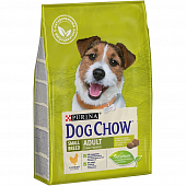 Сухой Корм Dog Chow Adult Small Breed для взрослых собак малых и миниатюрных пород с курицей Сухой Корм Dog Chow Adult Small Breed для взрослых собак малых и миниатюрных пород с курицей