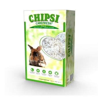 Наполнитель/подстилка Chipsi CareFresh Pure White белый для птиц и мелких домашних животных