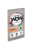 Паучи Alphapet Wow для стерилизованных кошек индейка