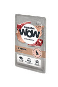 Паучи Alphapet Wow паштет для взрослых собак с ягнёнком