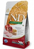 Сухой Корм Farmina N&D Adult Low Grain низкозерновой для кошек курица и гранат Сухой Корм Farmina N&D Adult Low Grain низкозерновой для кошек курица и гранат