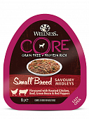 Ламистеры Wellness Core Small Breed для собак мини пород из курицы с говядиной, зеленой фасолью и красным перцем