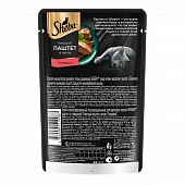 Паучи Sheba для кошек паштет из говядины в желе Паучи Sheba для кошек паштет из говядины в желе