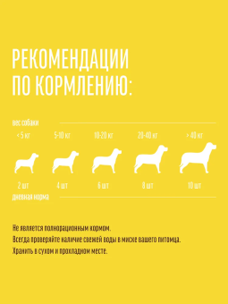 Деревенские Лакомства для собак всех пород кальциевая косточка с кроликом