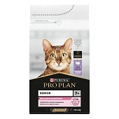 Сухой корм PRO PLAN® для кошек старше 7 лет с чувствительным пищеварением или особыми предпочтениями в еде, с индейкой Сухой корм PRO PLAN® для кошек старше 7 лет с чувствительным пищеварением или особыми предпочтениями в еде, с индейкой