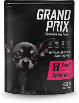 Корм Grand Prix Small Adult для взрослых собак мелких и мини пород
