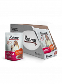 Паучи Karmy Adult Cat для взрослых кошек и котов с телятиной в соусе Паучи Karmy Adult Cat для взрослых кошек и котов с телятиной в соусе