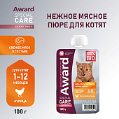 Влажный дополнительный корм Award Special Care Healthy growth "пюре" для...